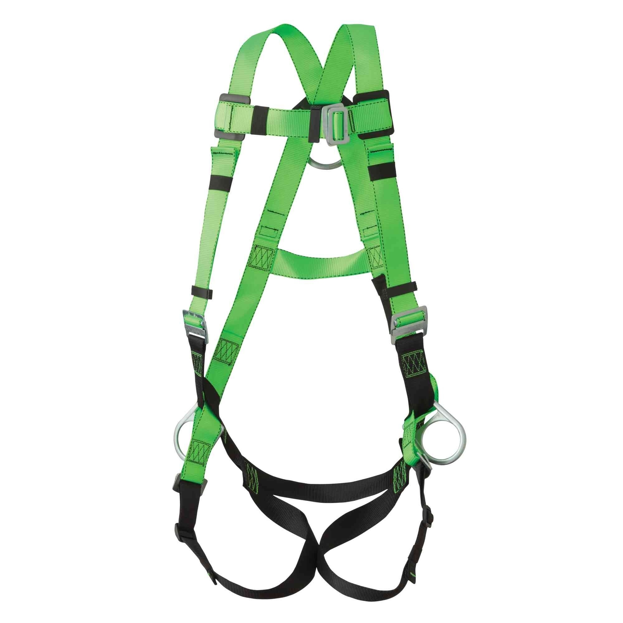 PeakWorks® - Contractor Harness - 3D - Weight Capacity 400 Lbs - Class AP - Pass-Thru Buckles - Model # V8002010